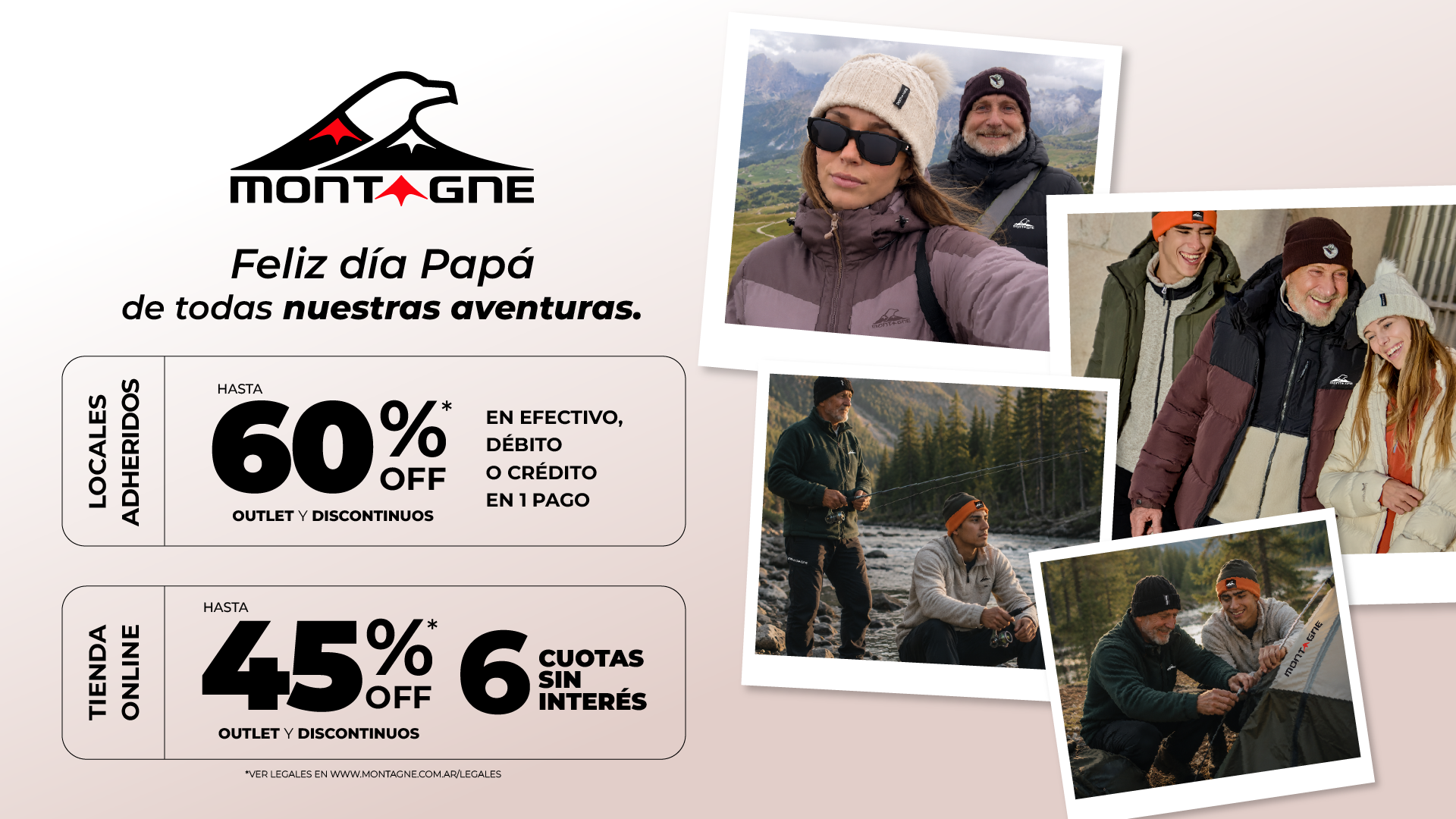 Montagne Outdoors Facebook ad