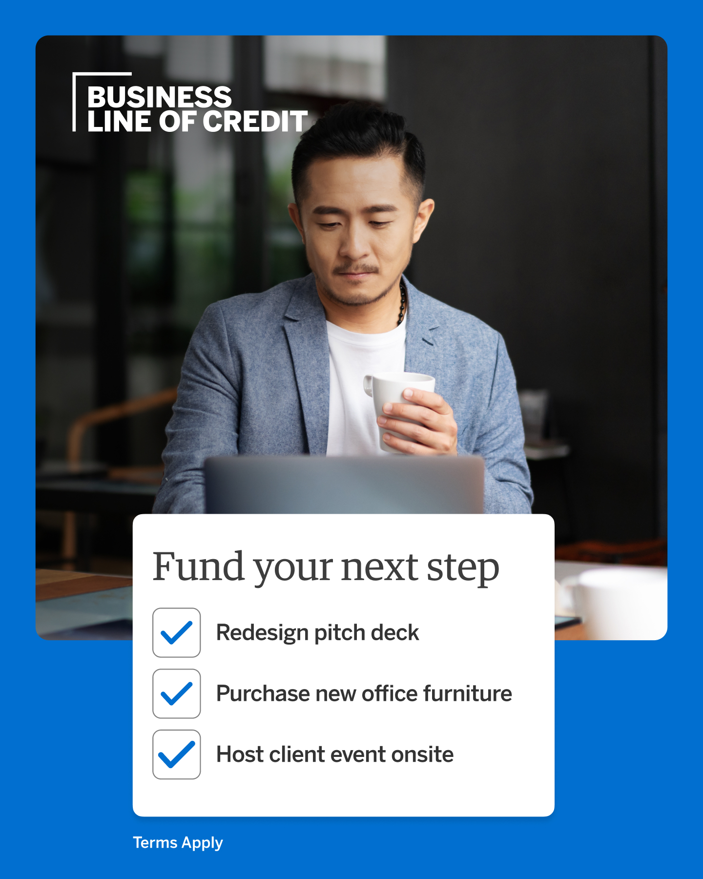 American Express Business Facebook ad