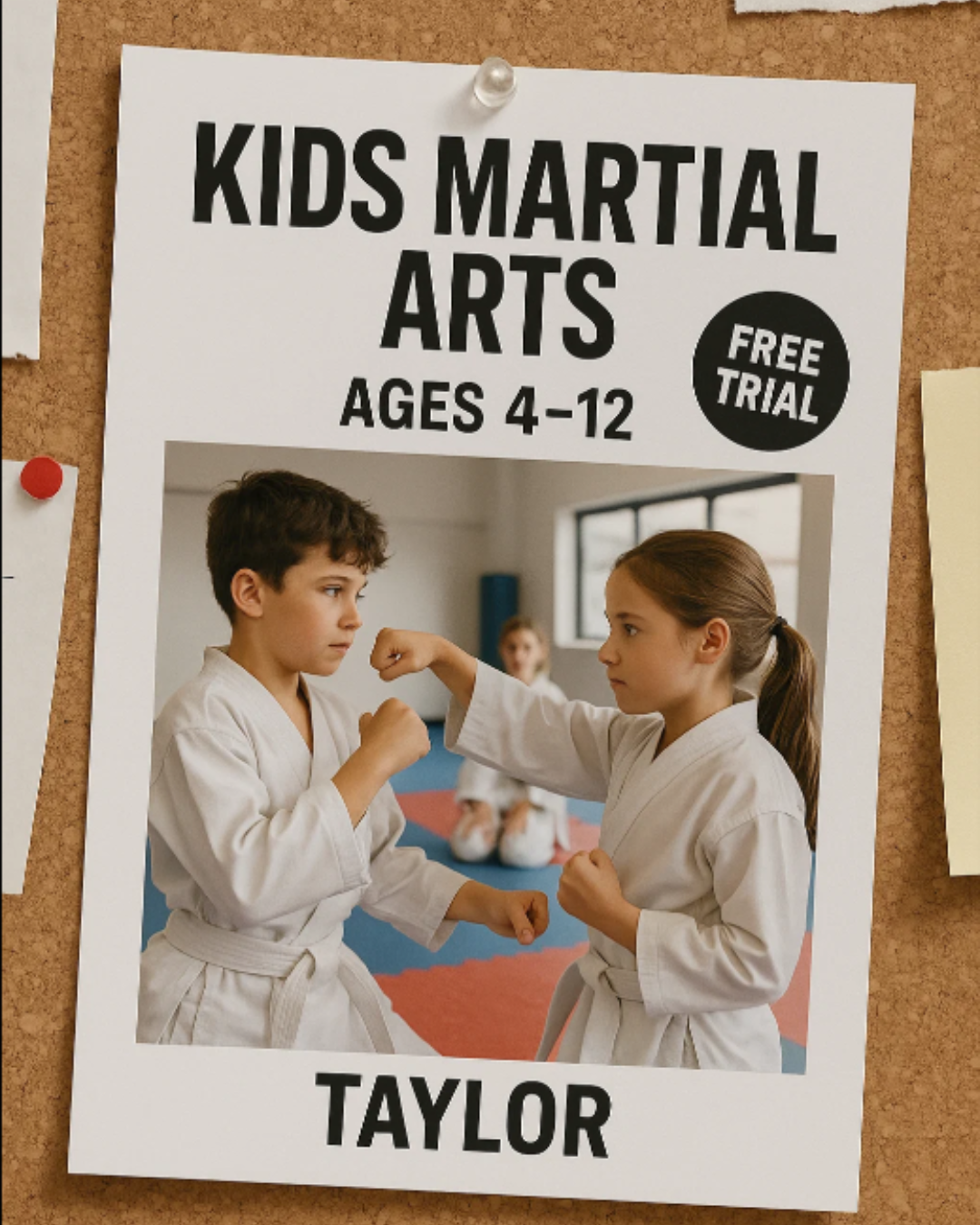 Grand Master Lee Tae Kwon Do Facebook ad