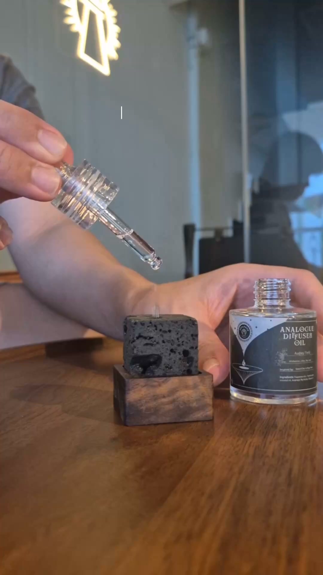Analogue Apotik Facebook ad: A rock that scents your room