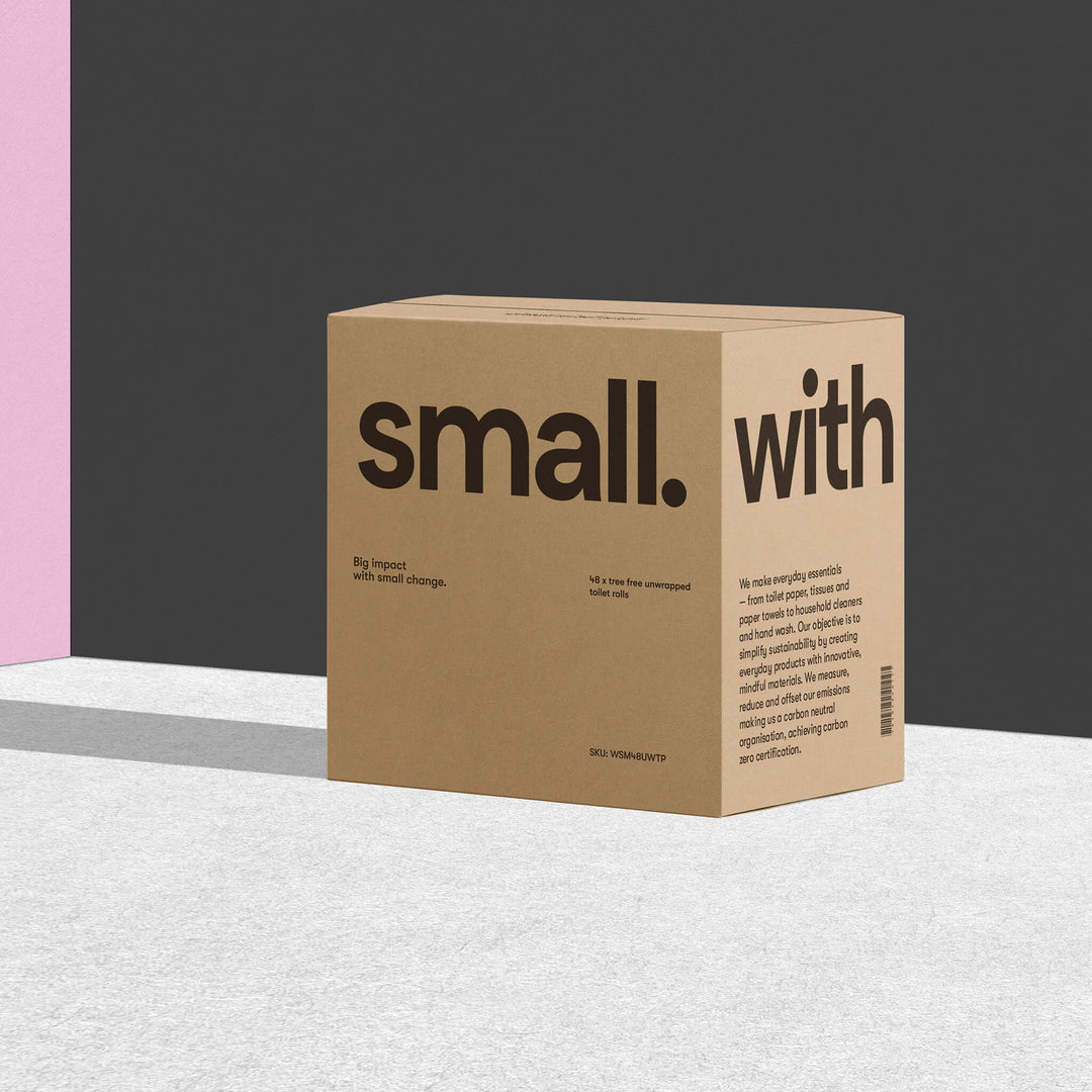 With Small Facebook ad: Our objective is to simplify sustainability by creating…