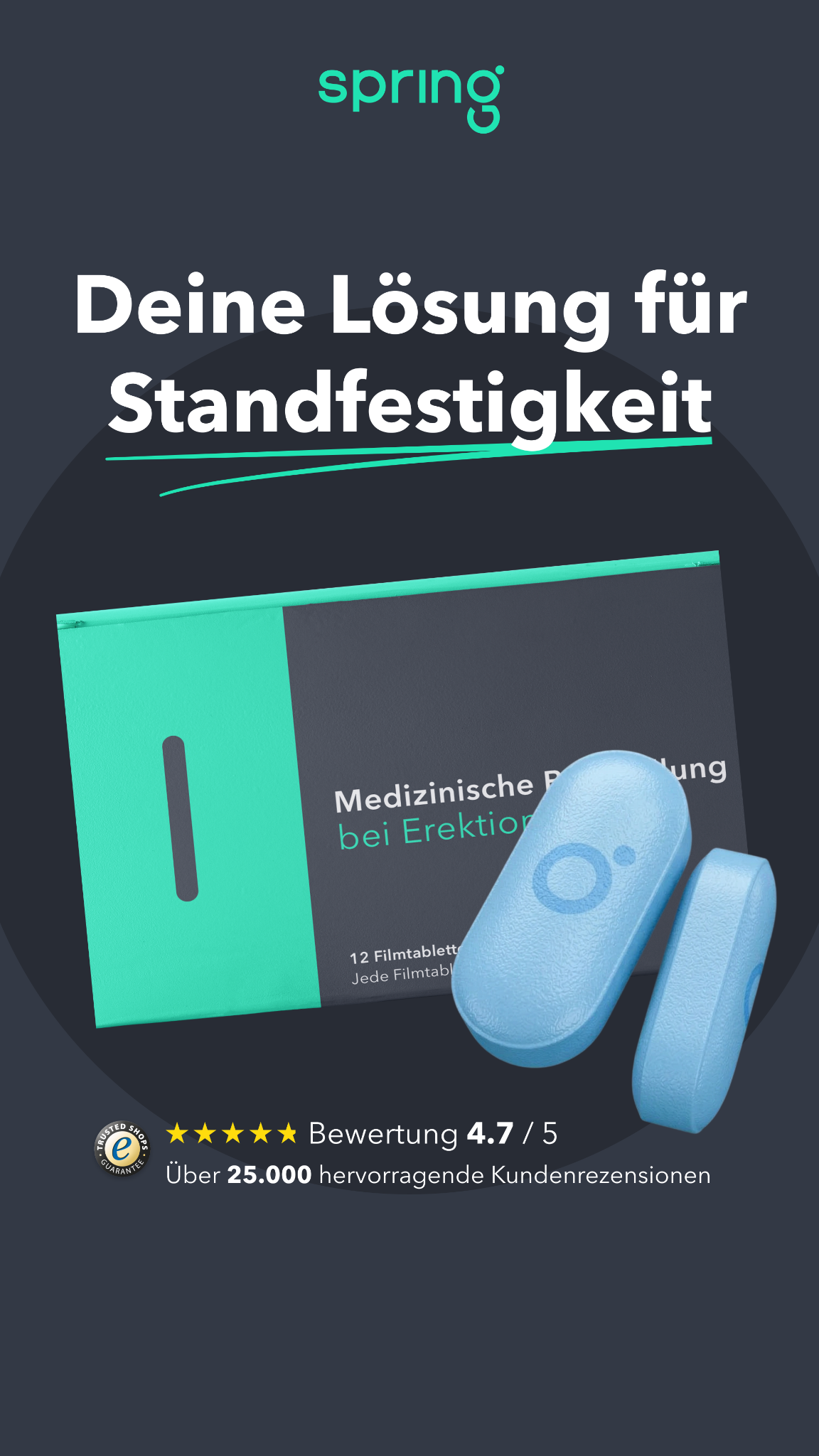 GoSpring Männergesundheit Deutschland  Facebook ad