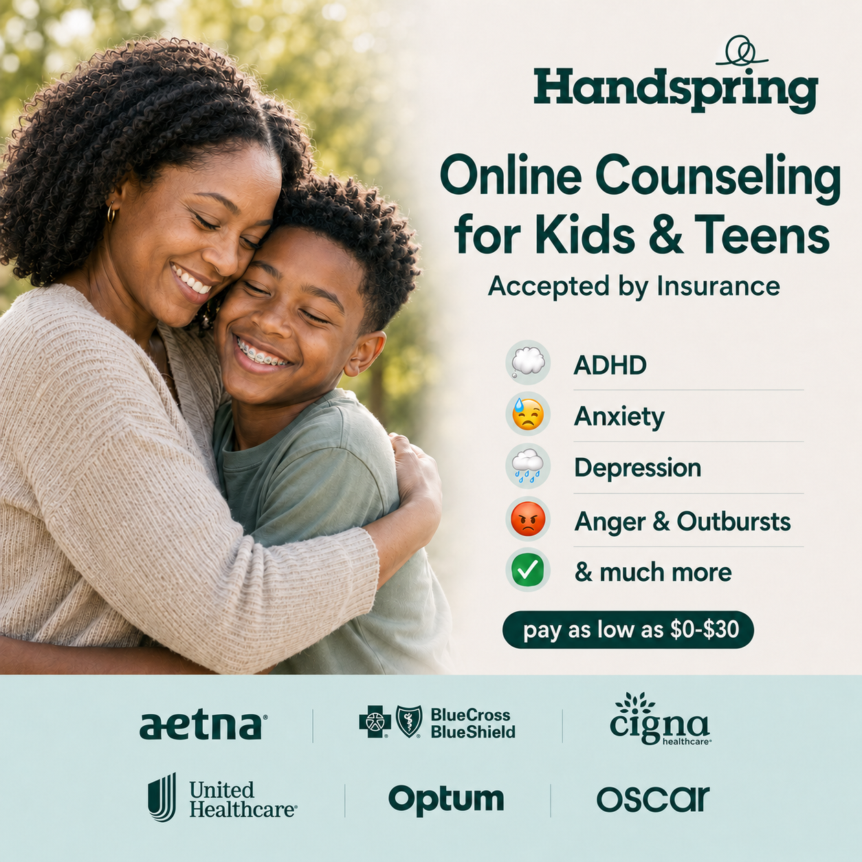 Handspring Health - Therapy for Children and Youth Facebook ad