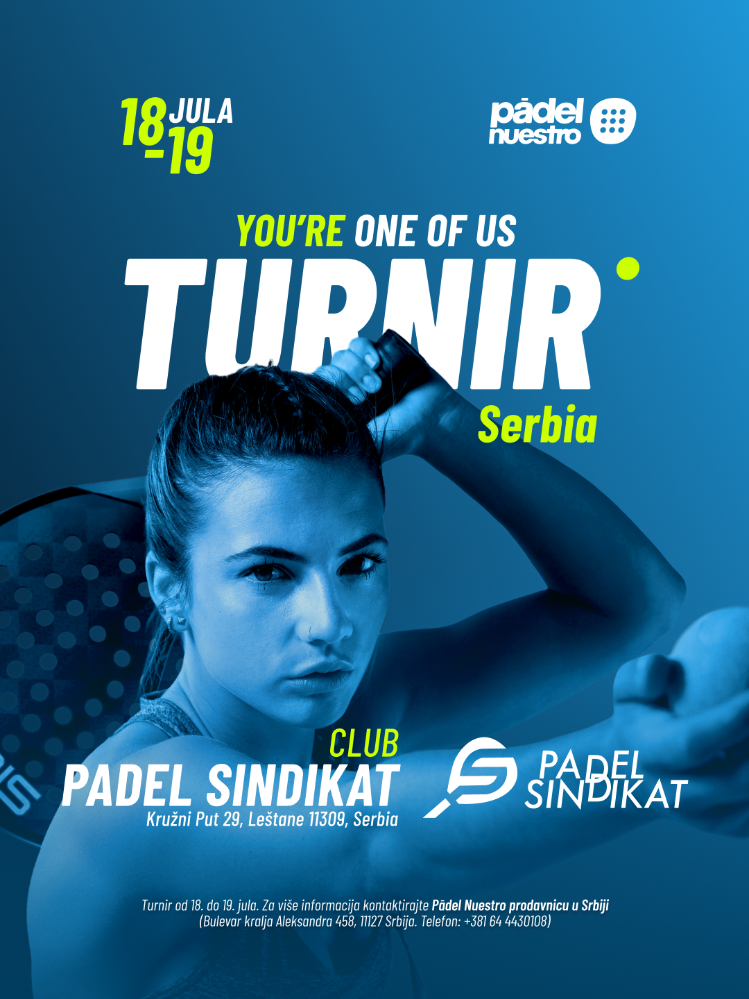 Padel Nuestro España Facebook ad
