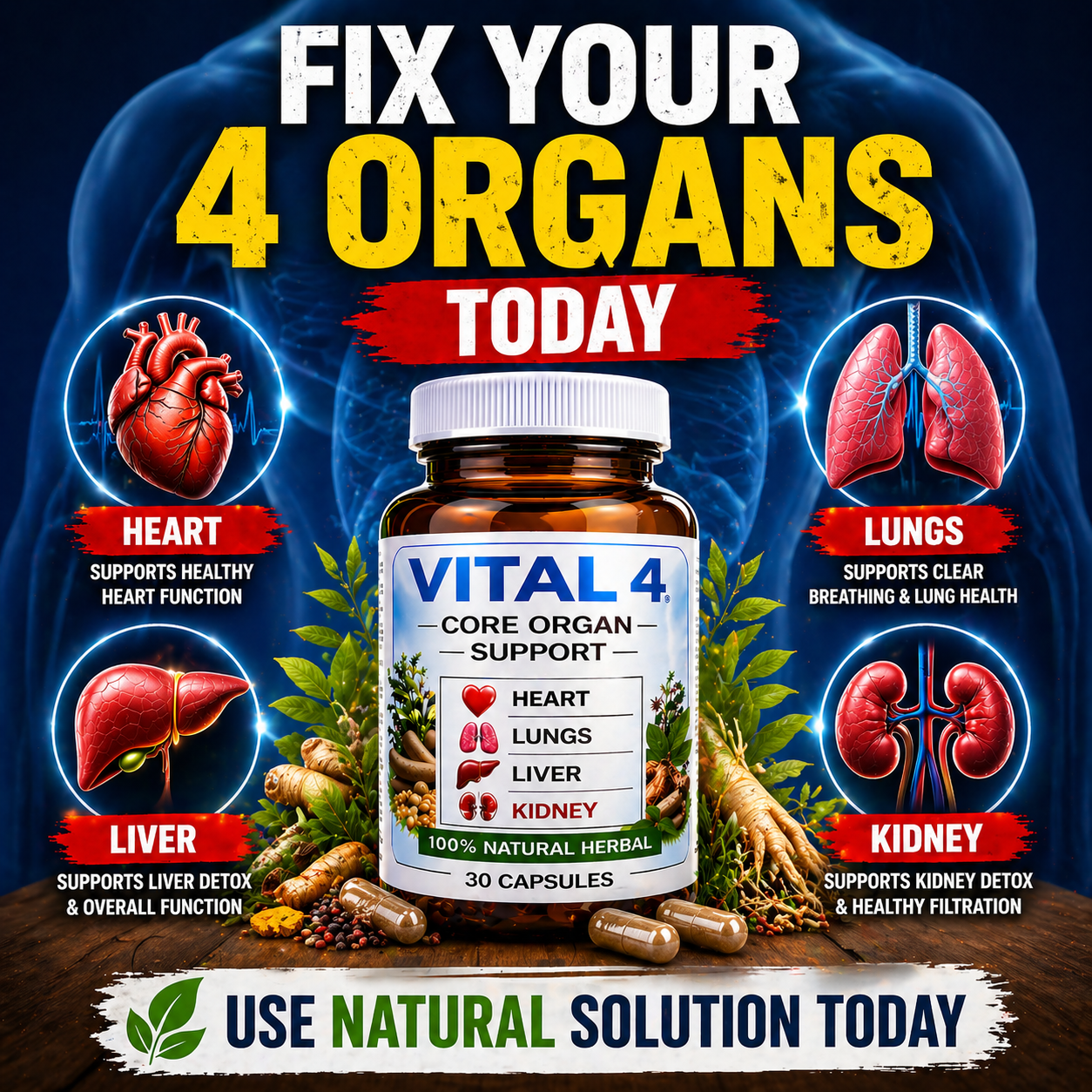 Ozwellness Facebook ad: FREE DELIVERY + PAY On Delivery