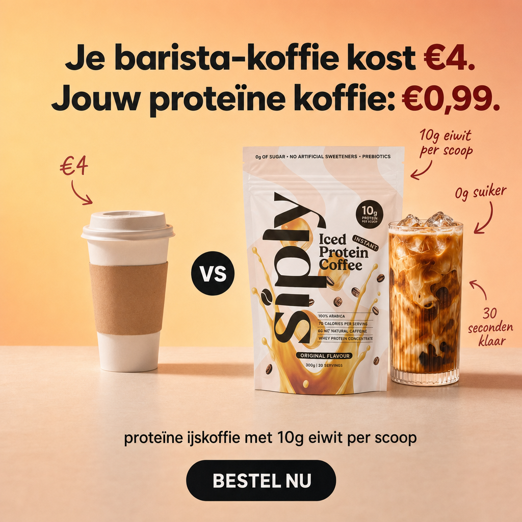 Siply Coffee Facebook ad: Krijg 15% extra korting met SIPLY15OFF
