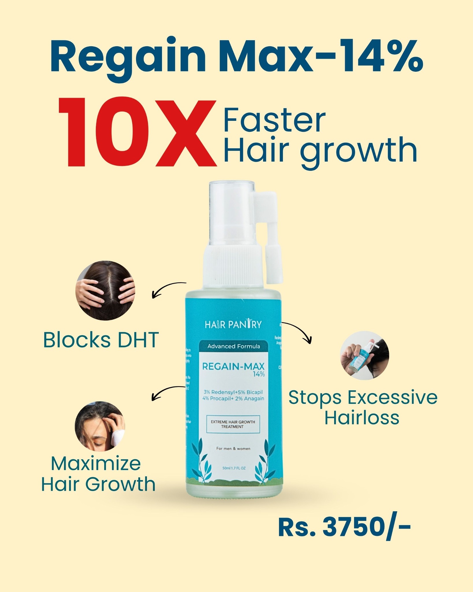 The Hair Pantry Facebook ad