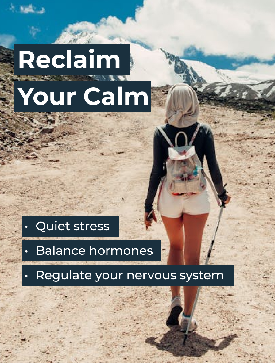 Aegis Formulas Facebook ad: Calm Your Body. Clear Your Head.