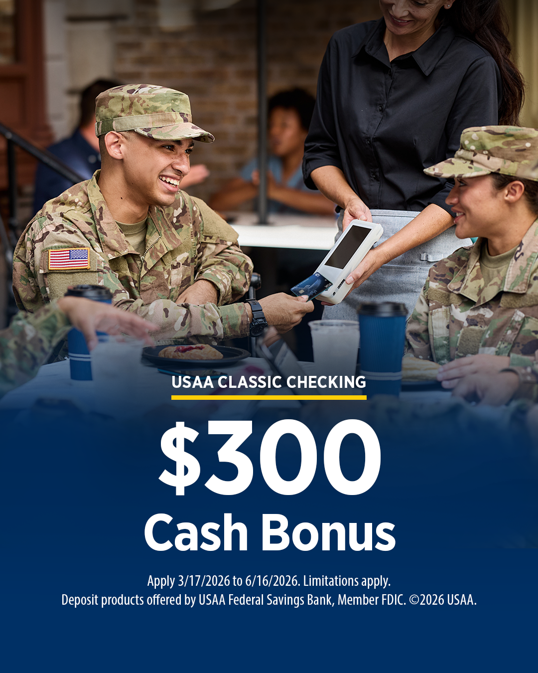 USAA Facebook ad