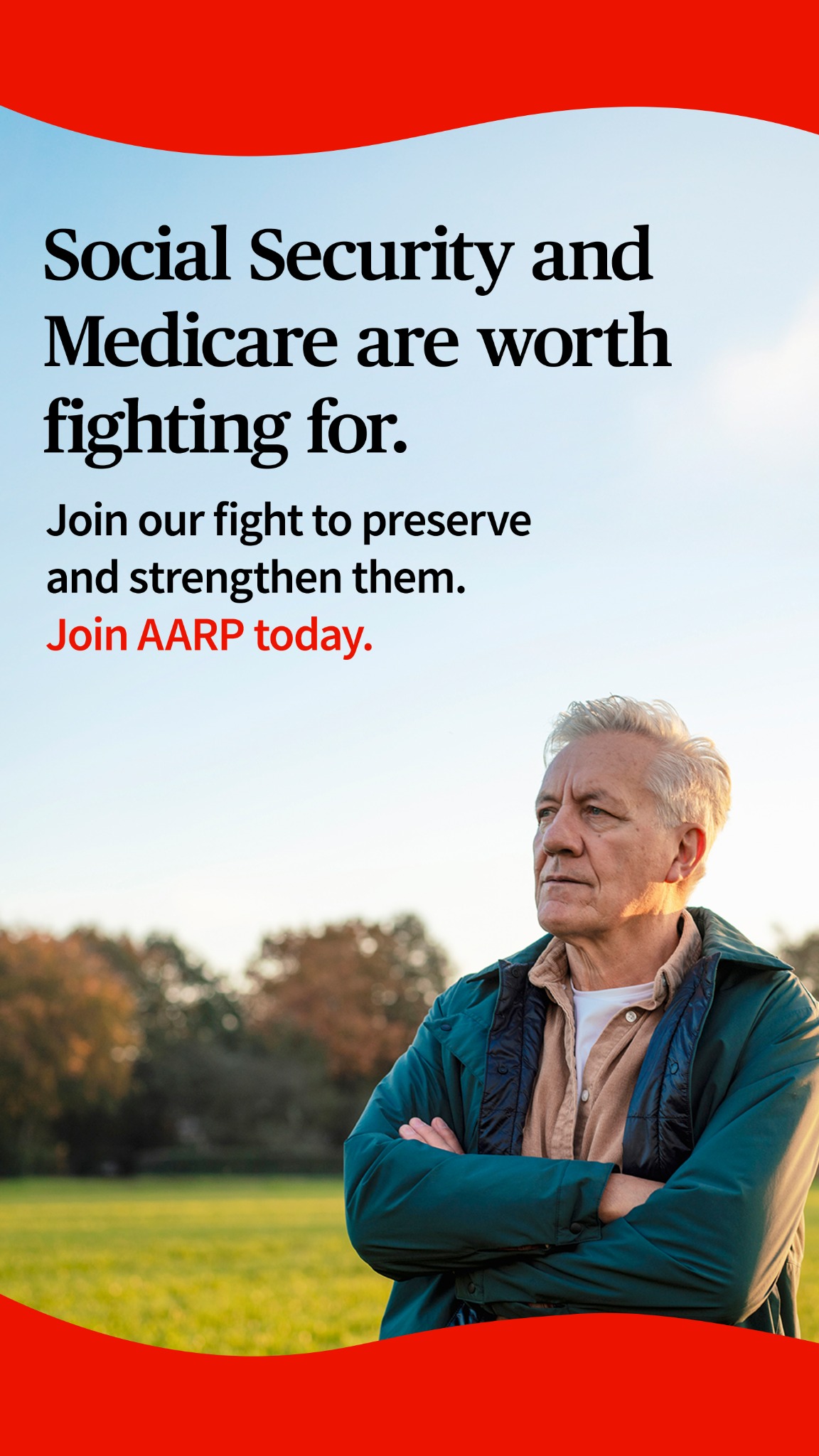AARP Facebook ad
