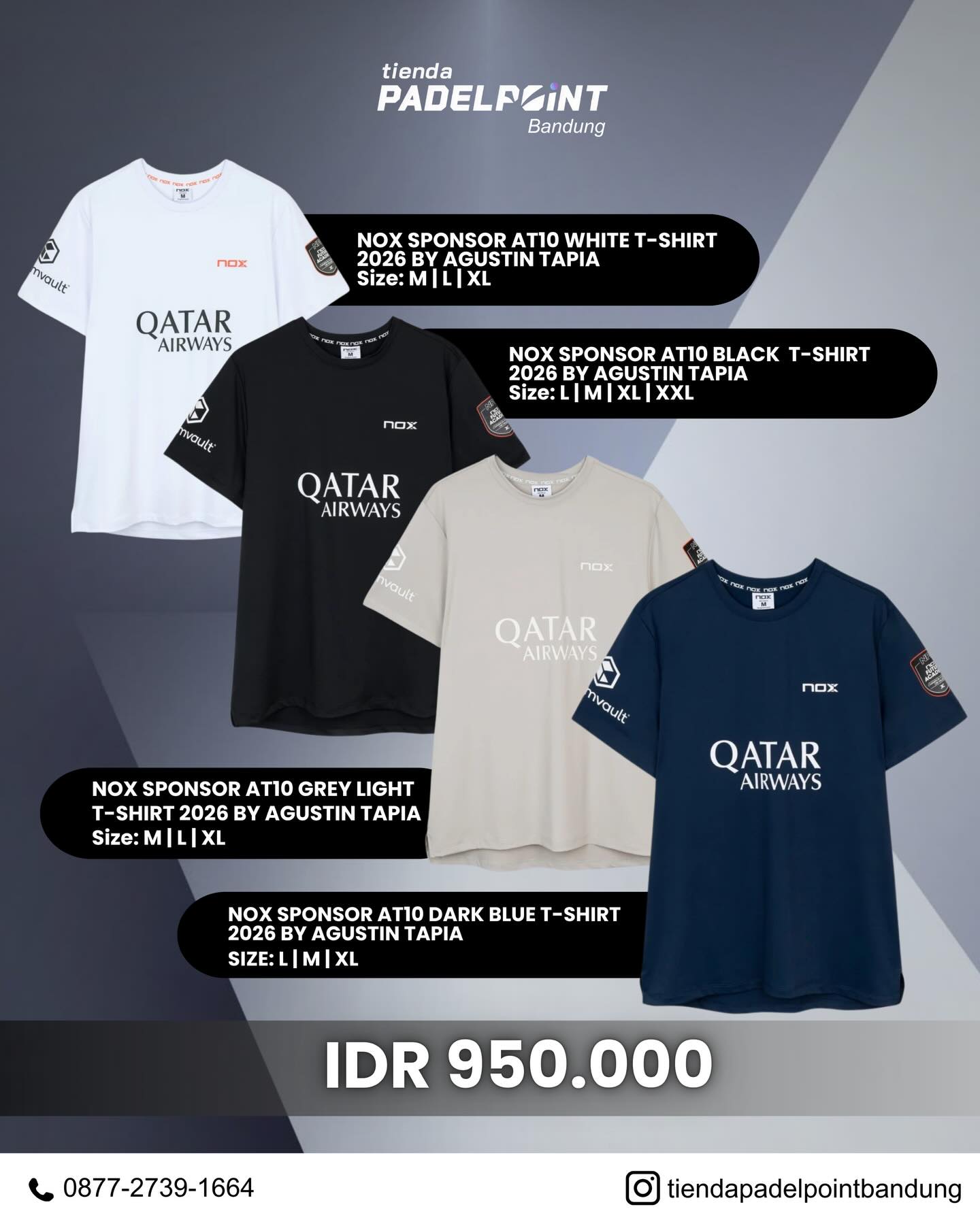 Tienda Padelpoint Bandung Facebook ad