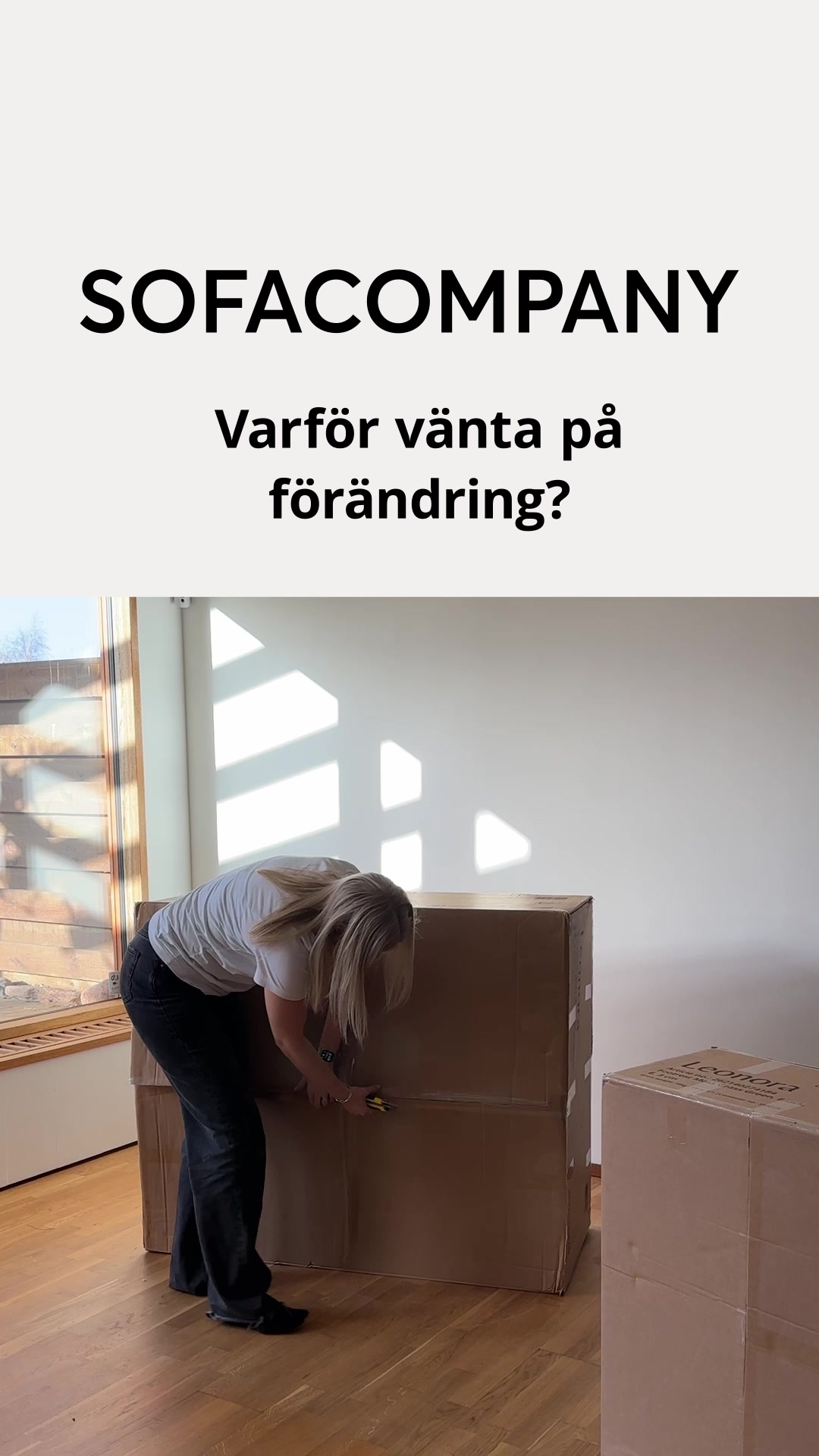 Sofacompany Facebook ad from Aug 17, 2026
