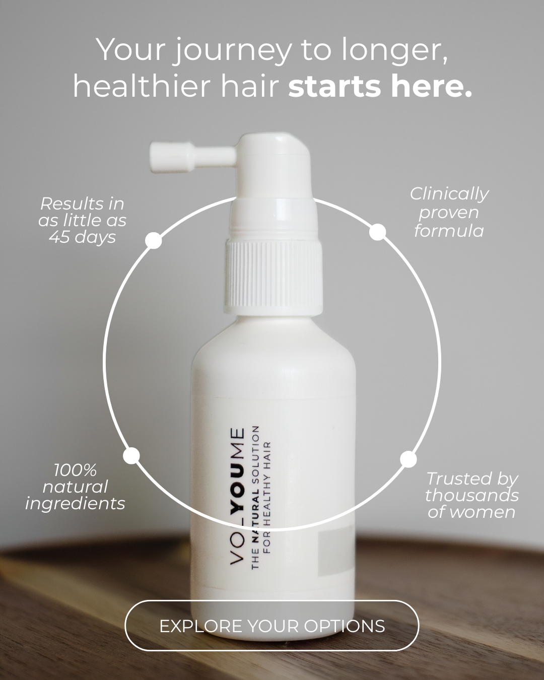 volyoumeofficial Facebook ad: Hair Care Just Got Better!