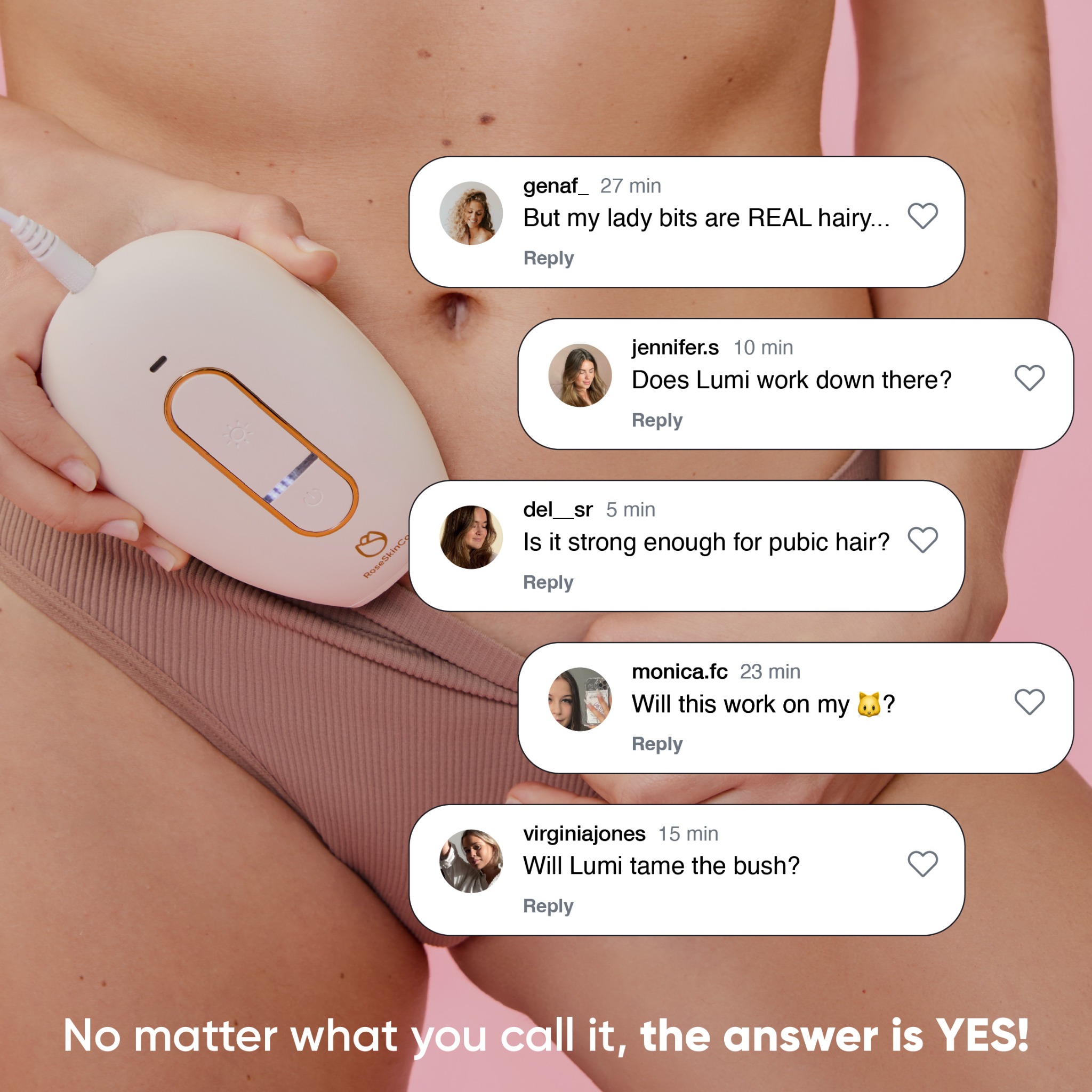 Rose Skin Co Facebook ad