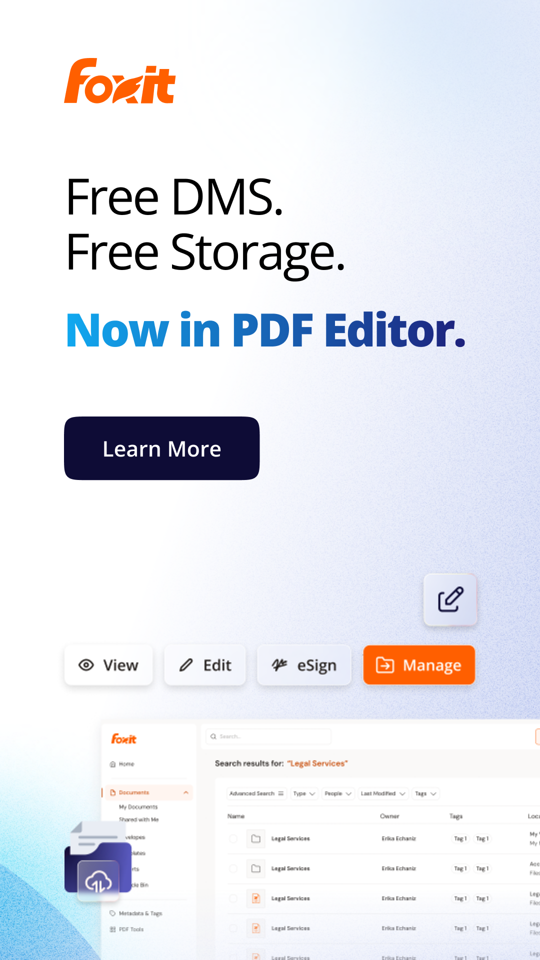 Foxit Facebook ad