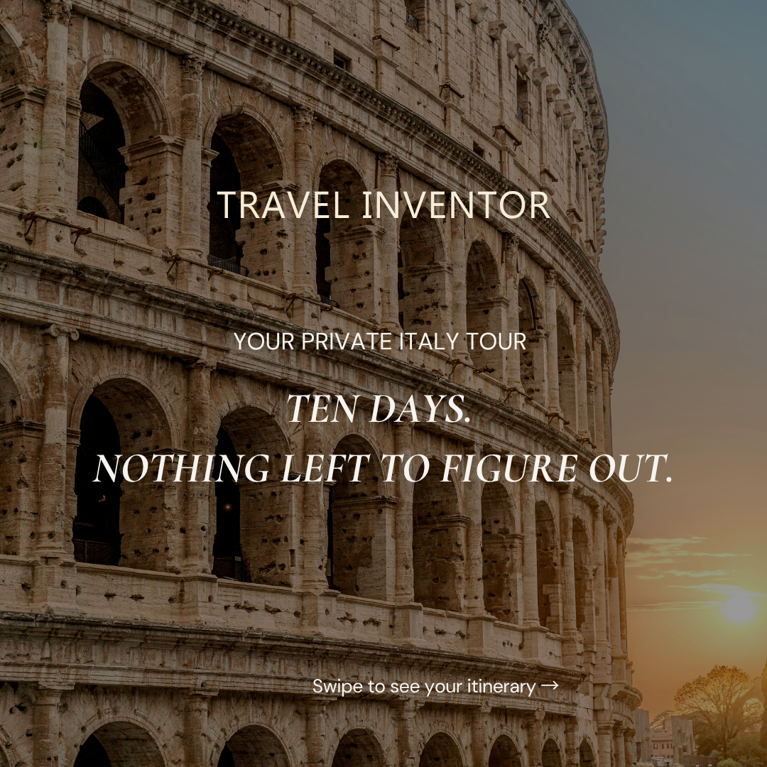 Travel Inventor Facebook ad: We design private European trips around you, your…