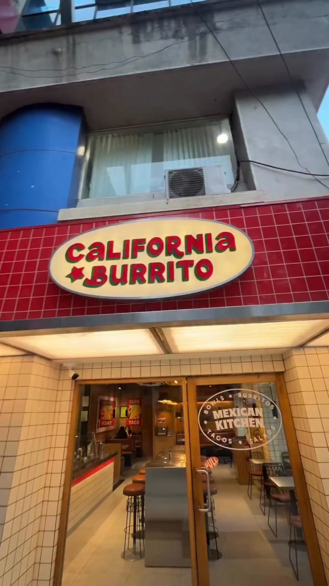 California Burrito Facebook ad: MAKE YOUR STUDY BREAK CALI B.