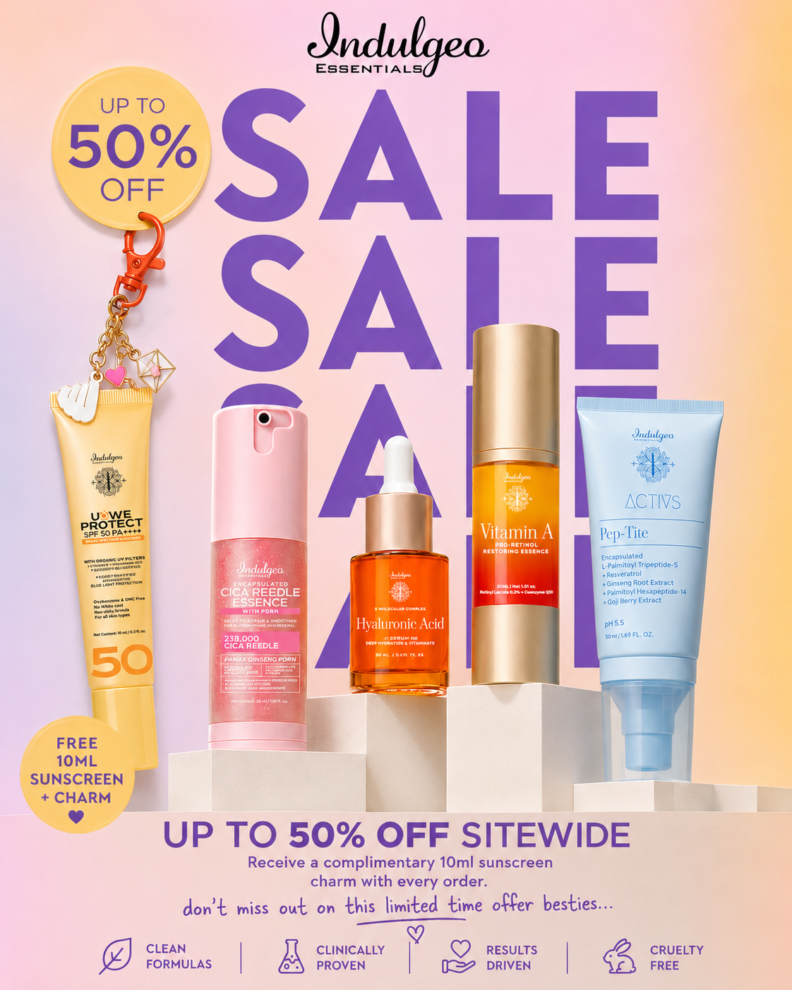 Indulgeo.essentials Facebook ad