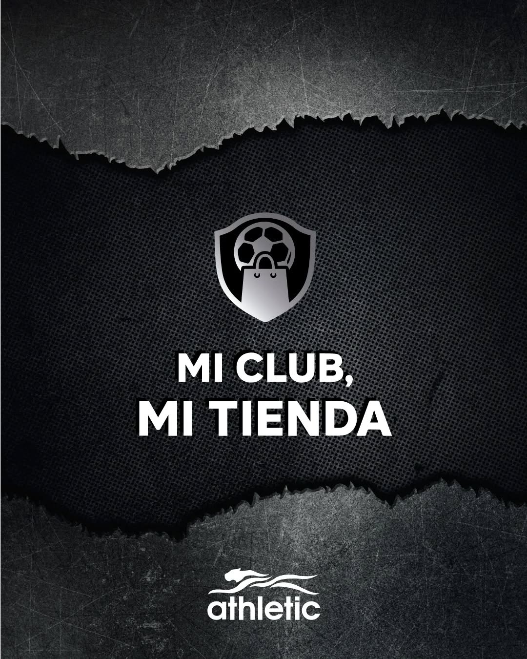 Athletic Argentina Facebook ad: MI CLUB, MI TIENDA