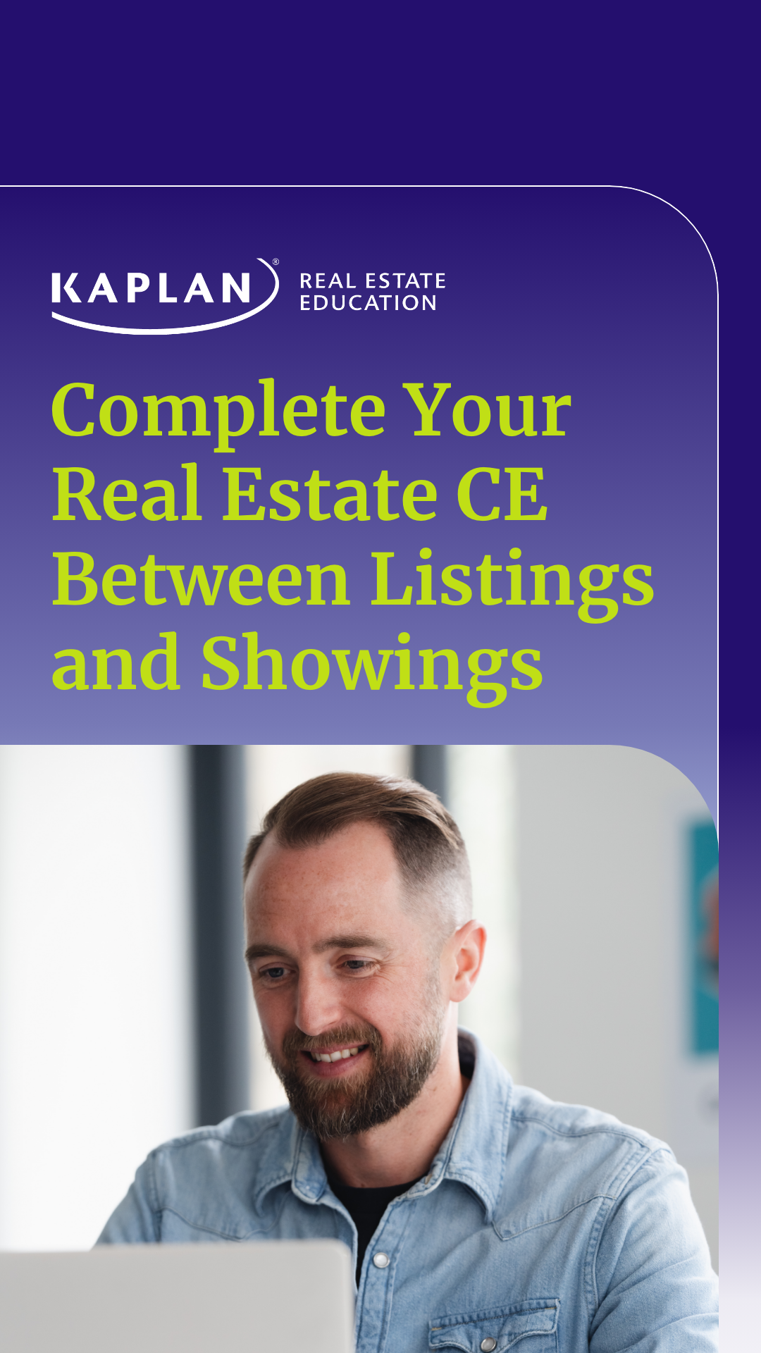 Kaplan Real Estate Education Facebook ad