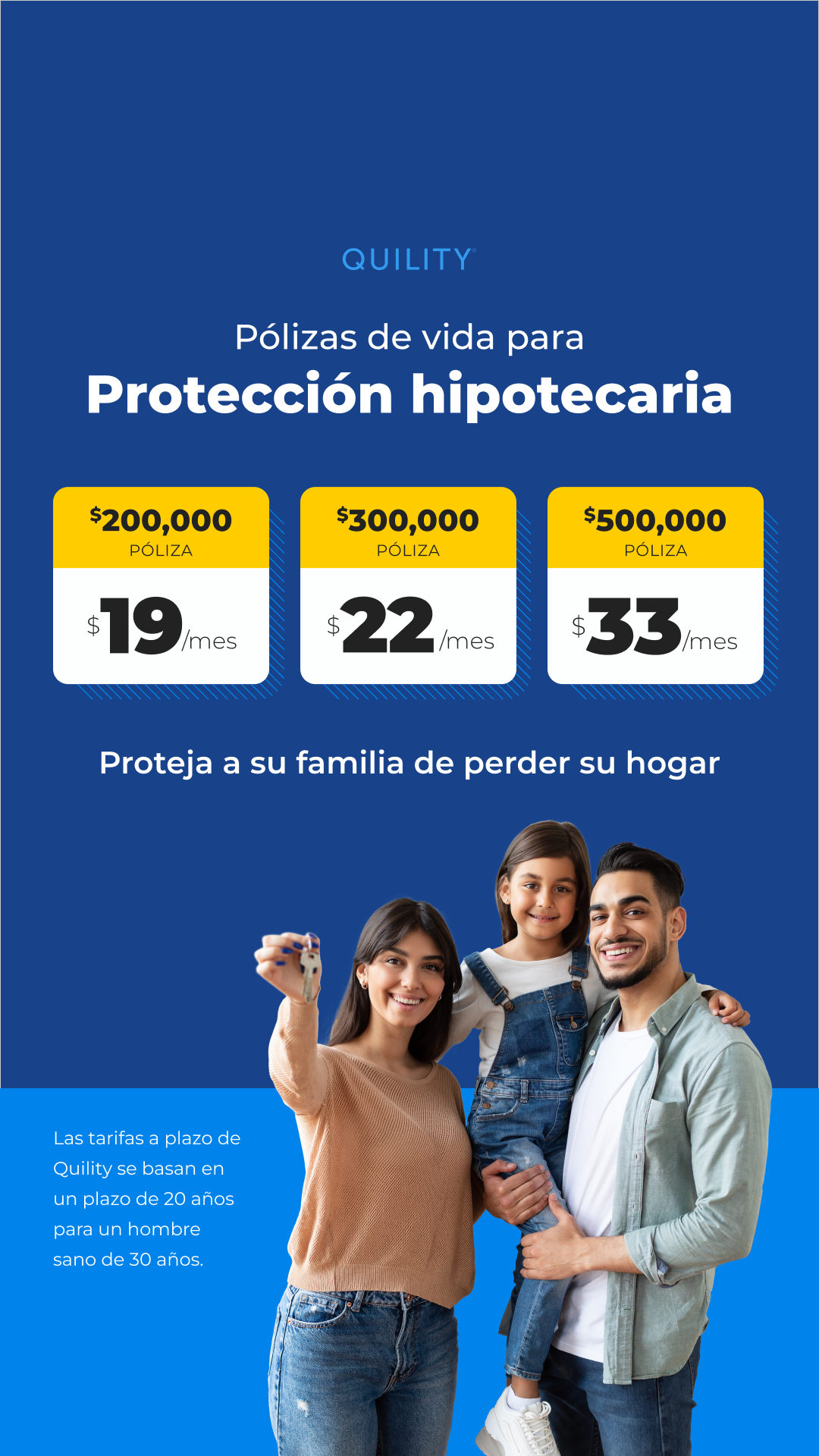 Quility Insurance Facebook ad