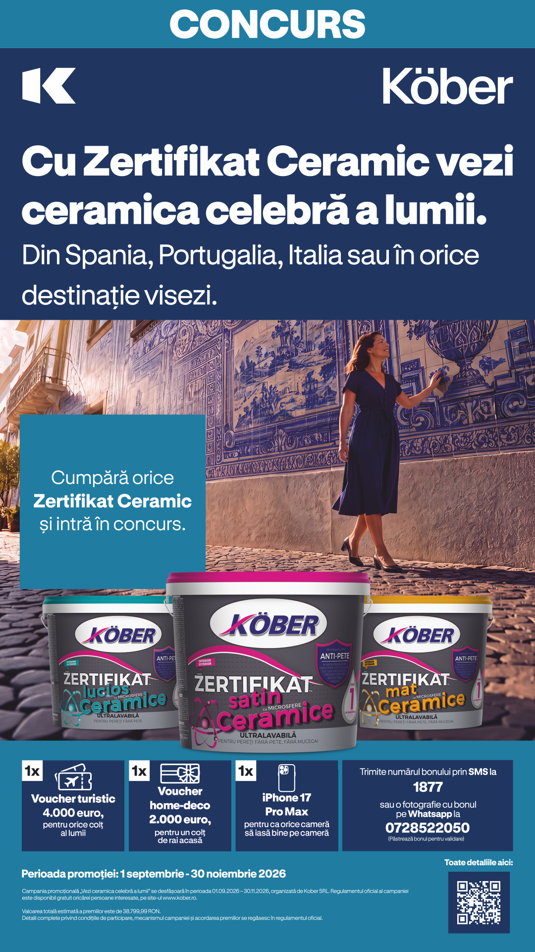 Köber România Facebook ad: Concurs Köber