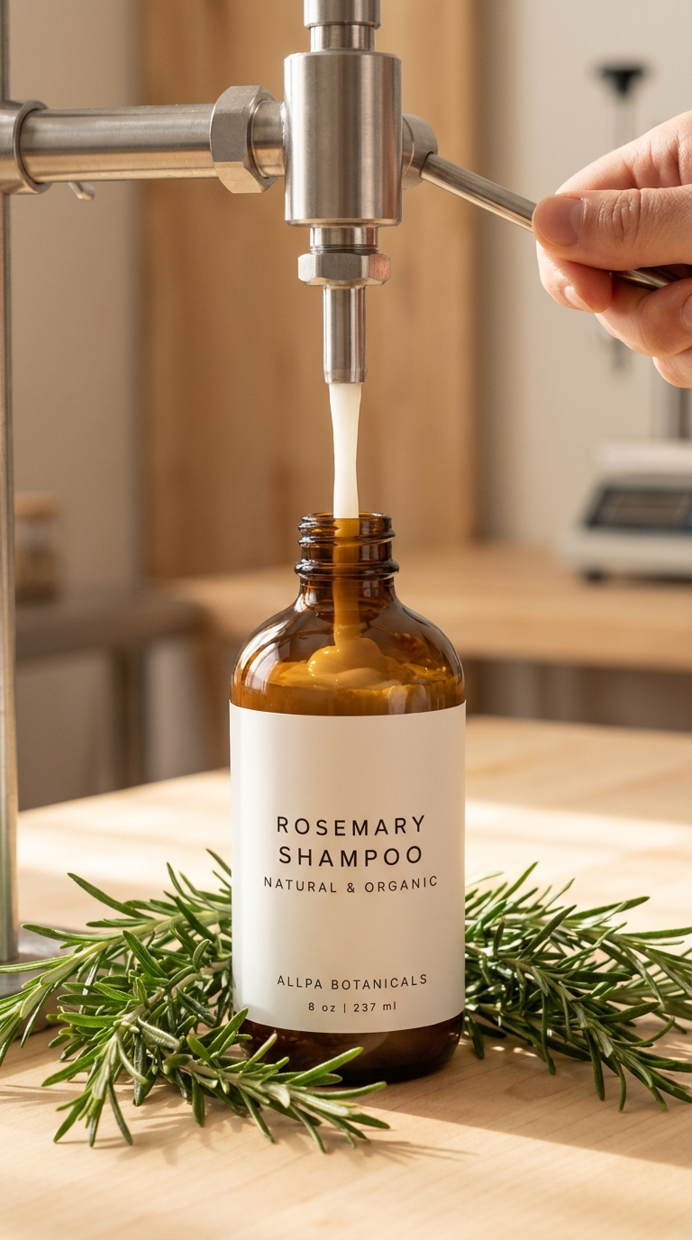 Allpa Botanicals Facebook ad: Bottled Fresh. Never Stored.