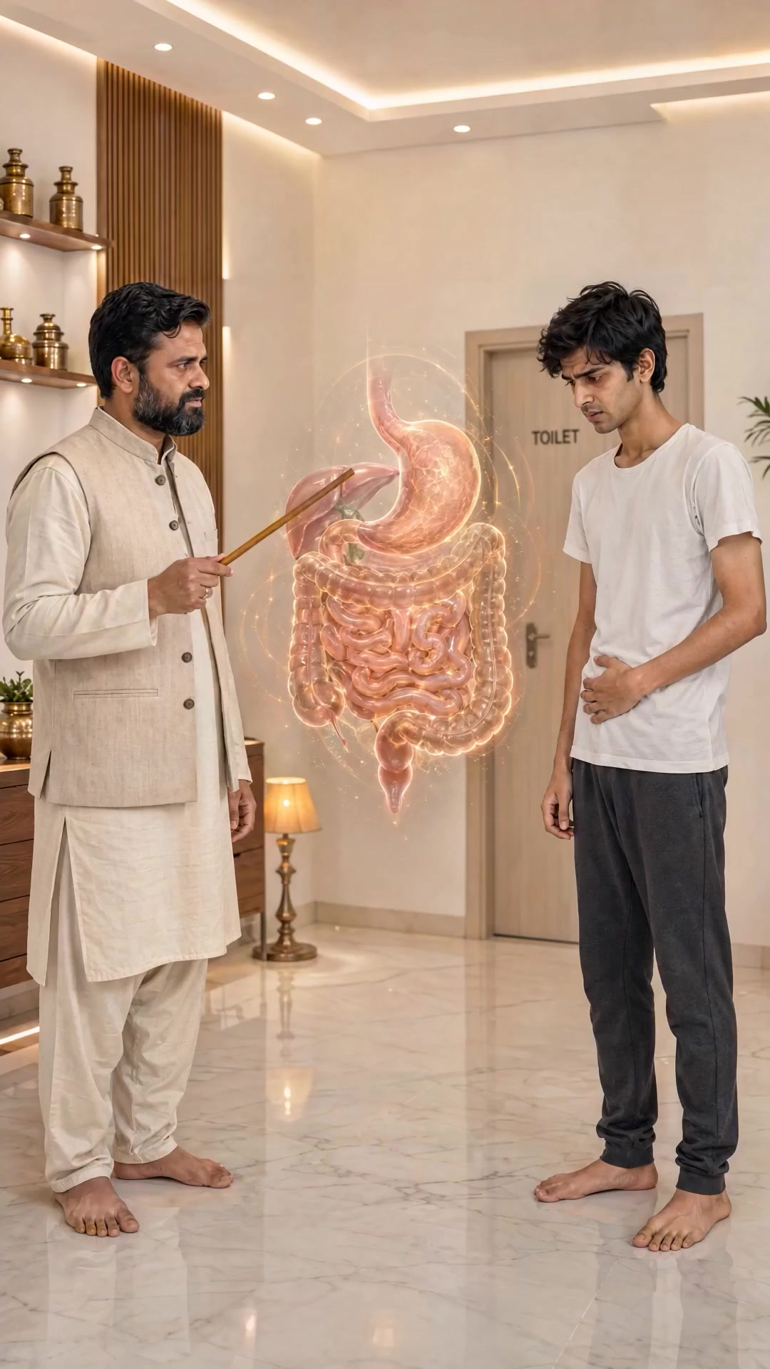 Krishna's Herbal & Ayurveda Facebook ad: Fix Your Gut Naturally