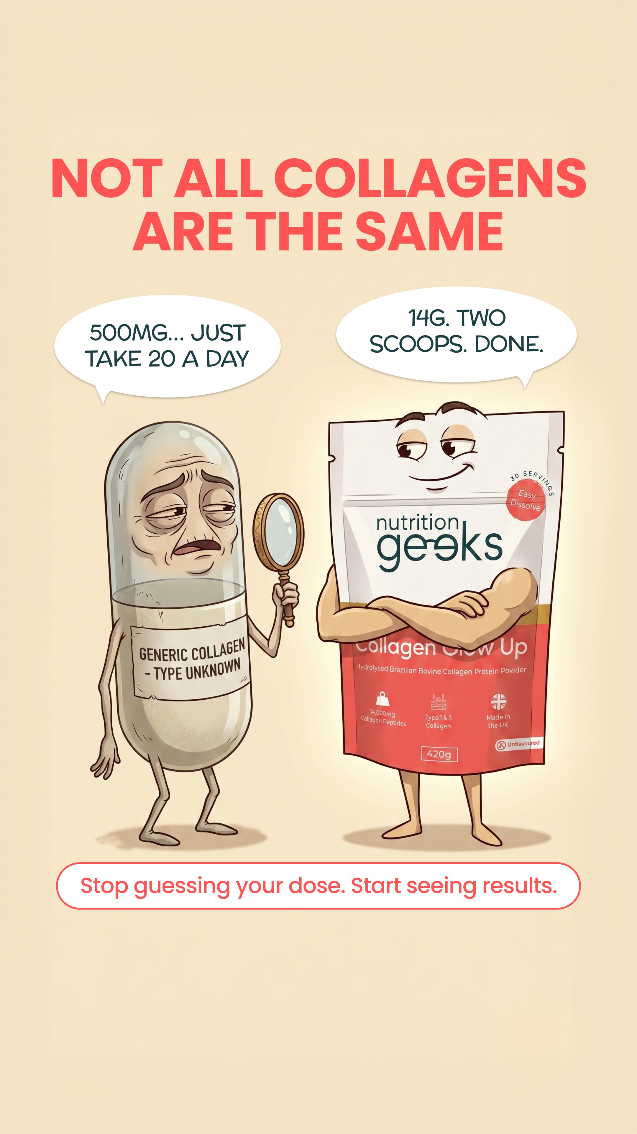 Nutrition Geeks Facebook ad