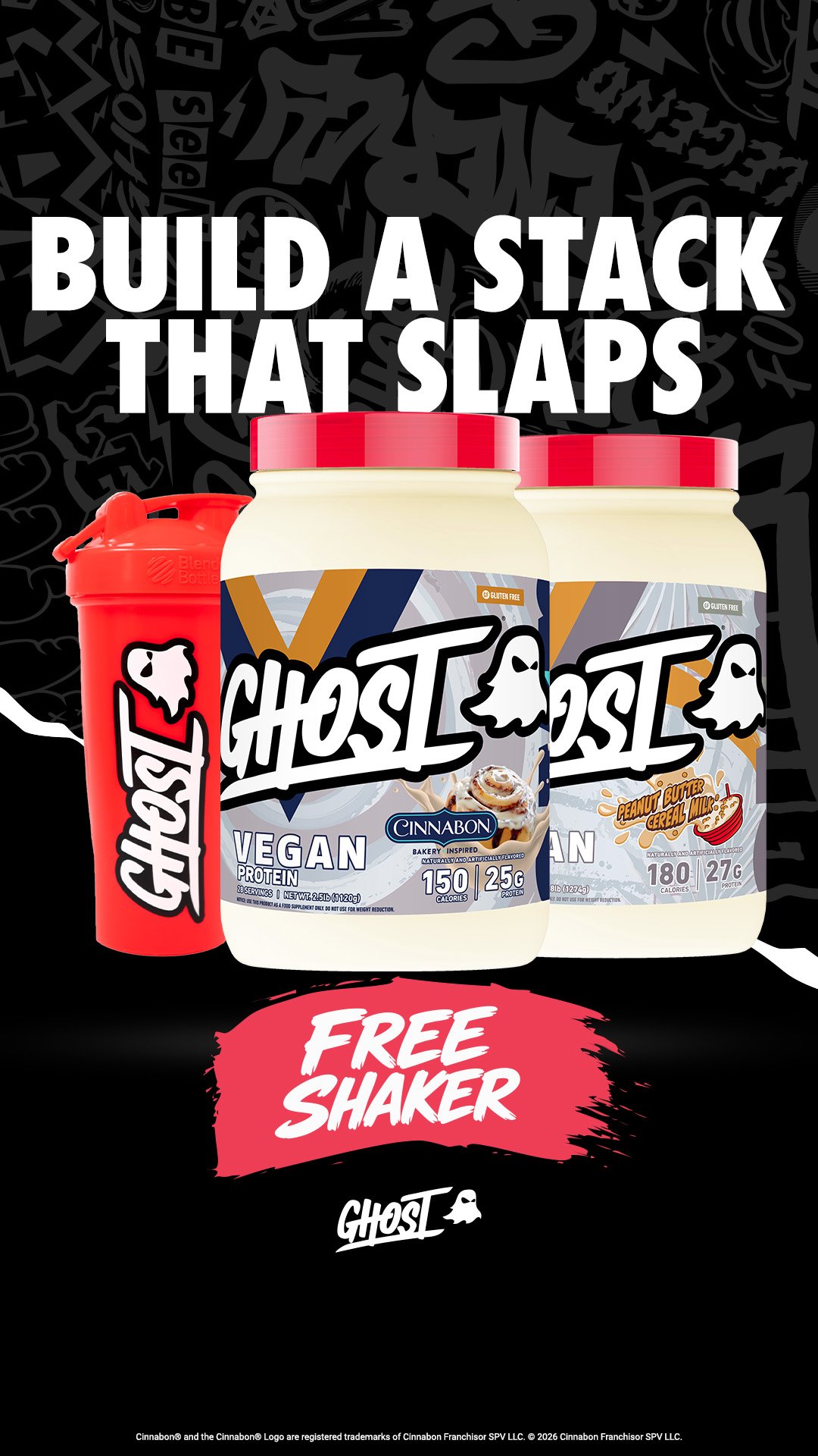 GHOST Facebook ad
