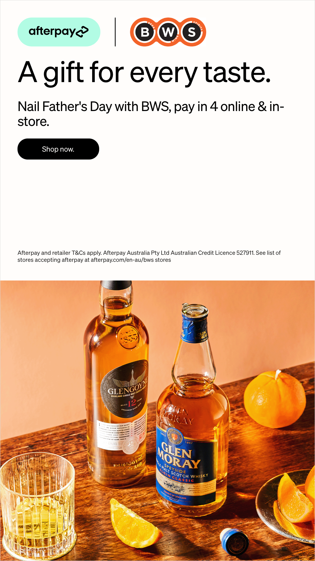 Afterpay Facebook ad