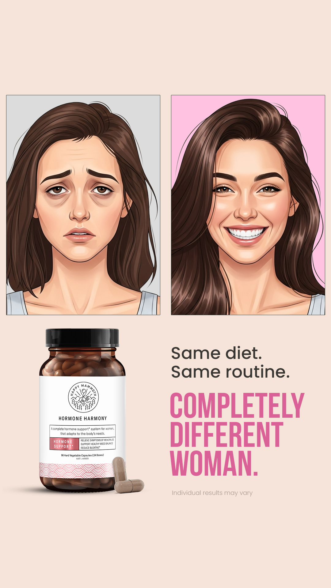 Morph Method Facebook ad