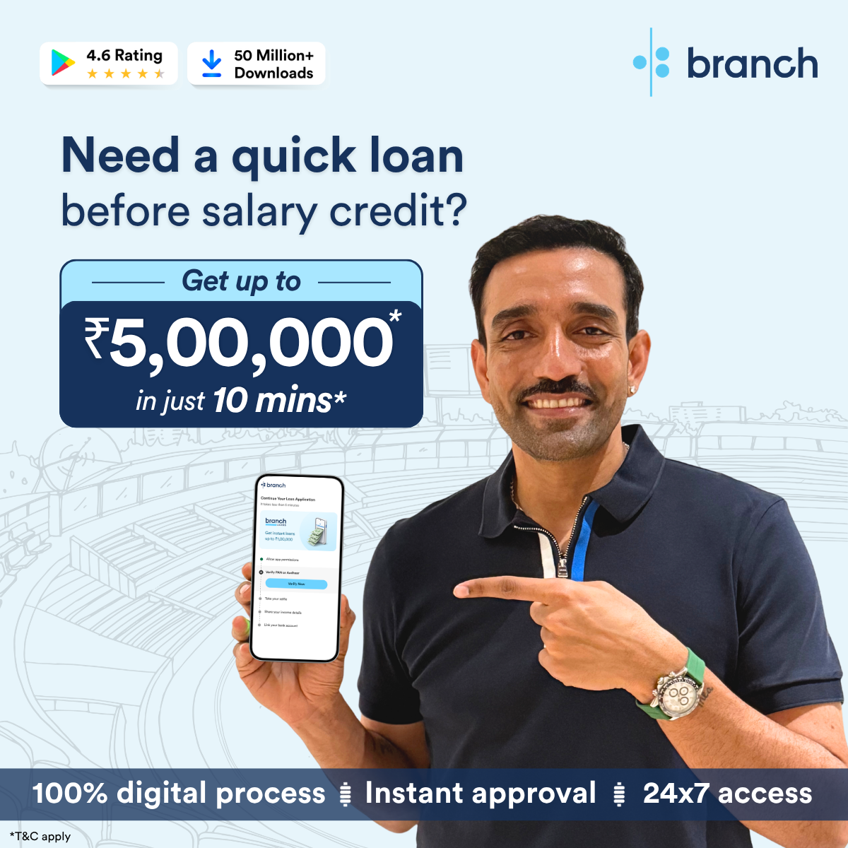 Branch International - India Facebook ad