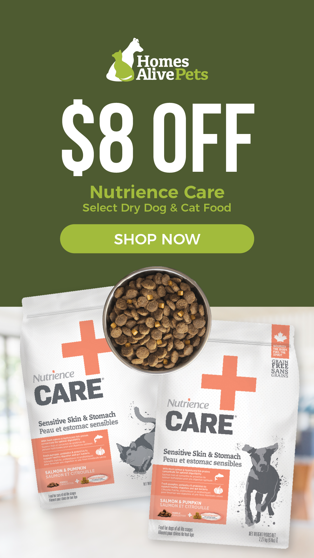 Homes Alive Pets Facebook ad