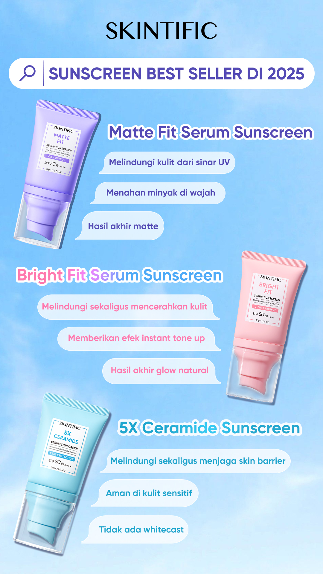 Skintific Outlet Facebook ad