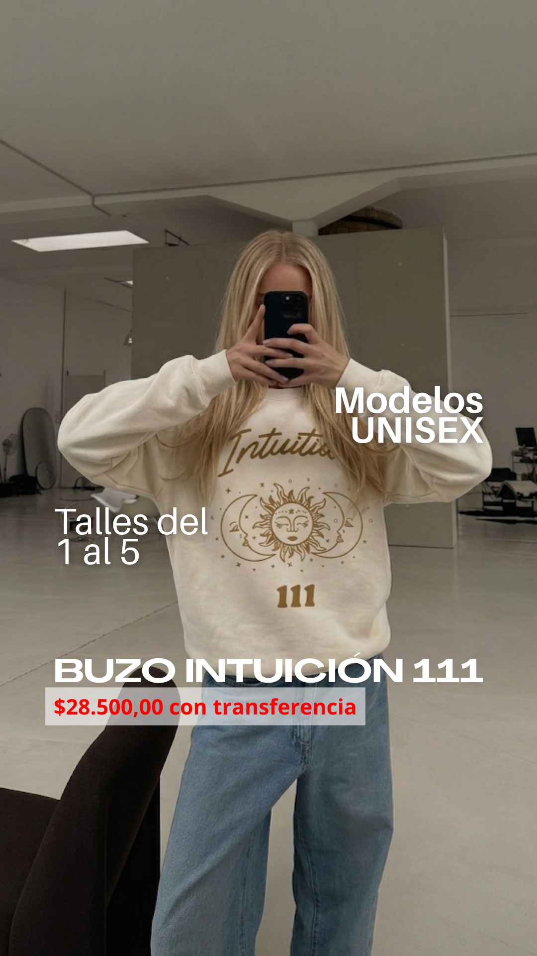 Lady Nothing Facebook ad: Indumentaria Unisex!