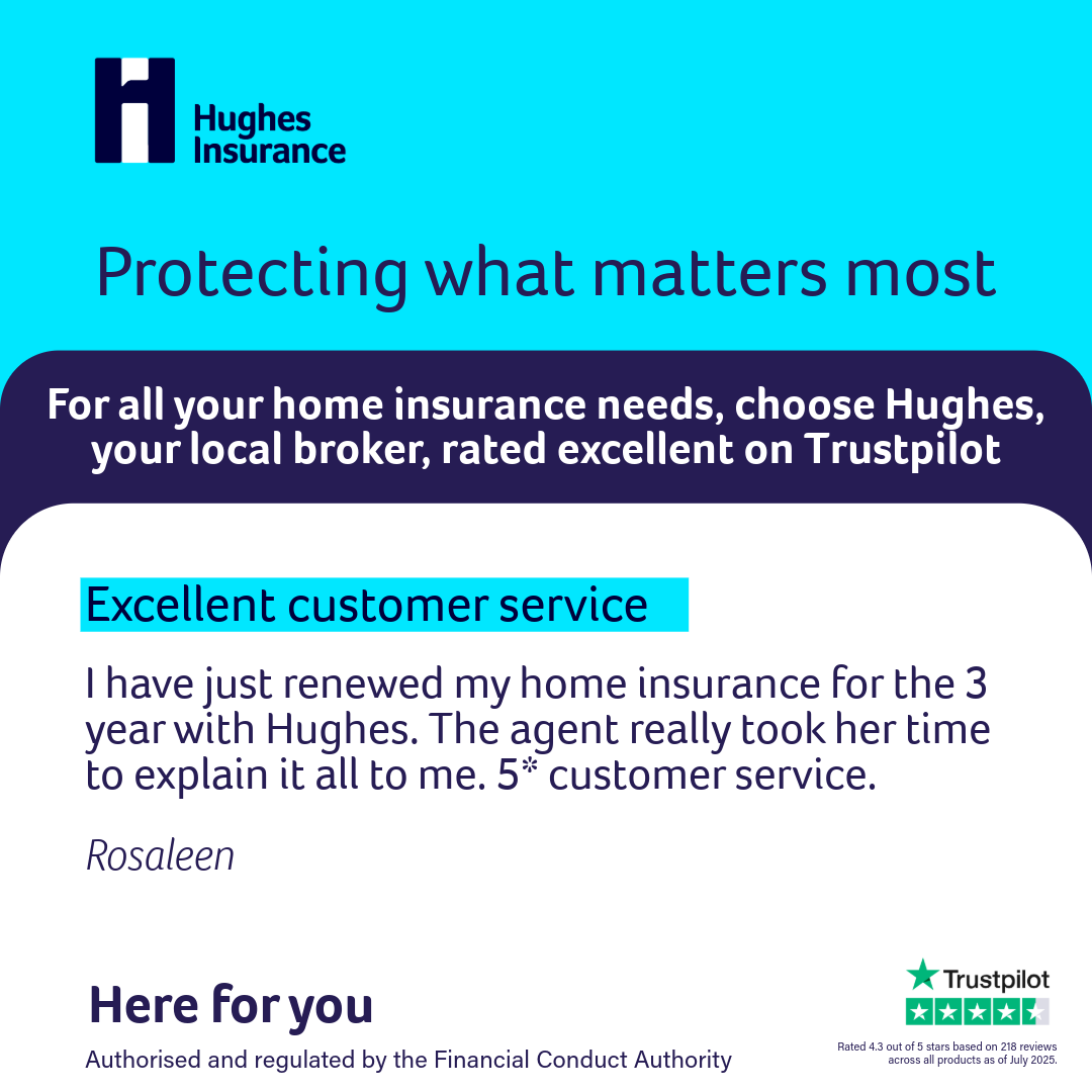 Hughes Insurance Northern Ireland Facebook ad