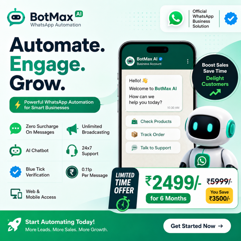 BotMax AI Facebook ad: Chat with us