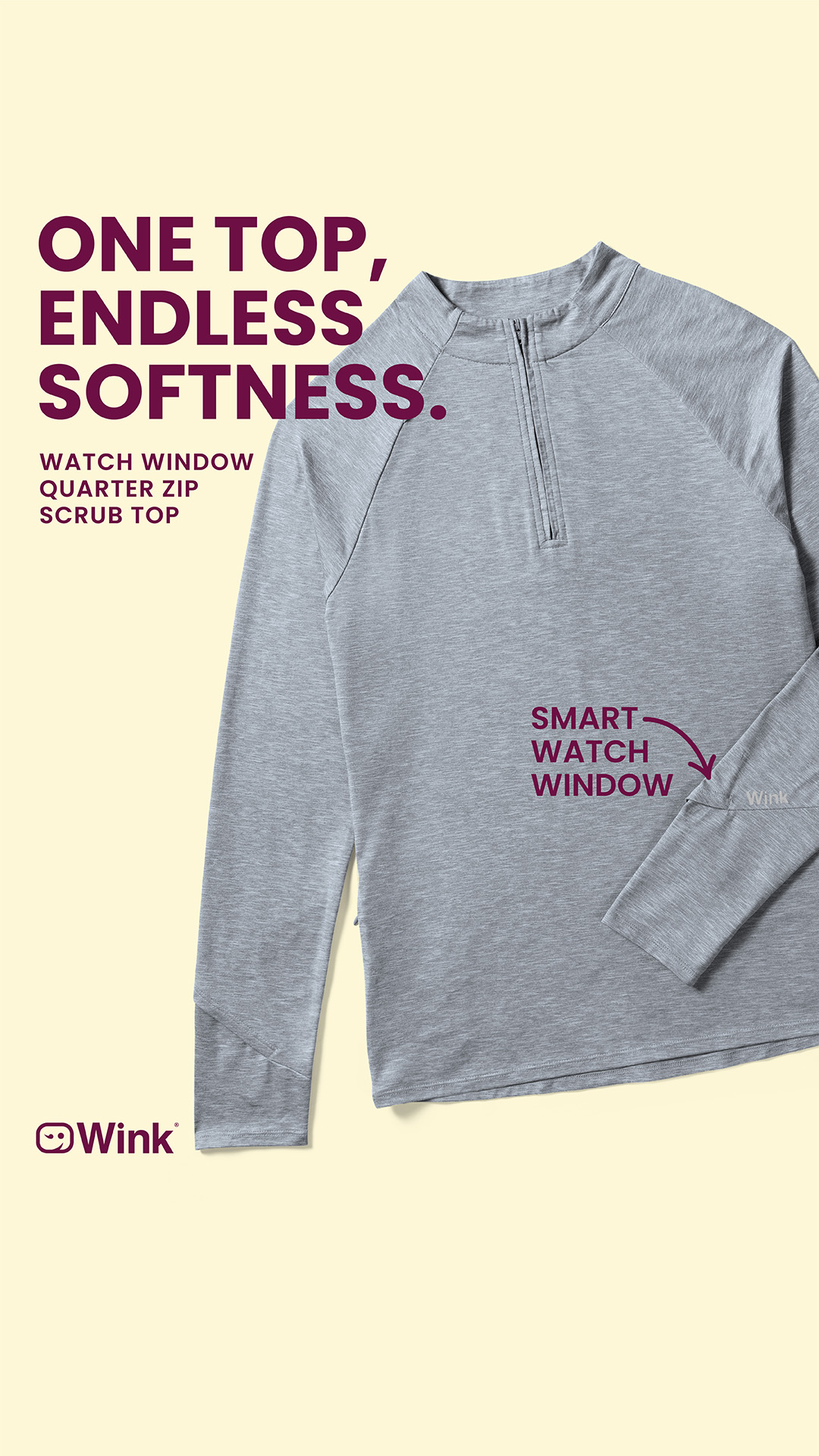 Wink Scrubs Facebook ad