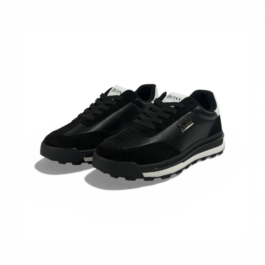 MrPiece Facebook ad: BOSS Black Luxury Sneakers Premium Casual Designer Shoes…