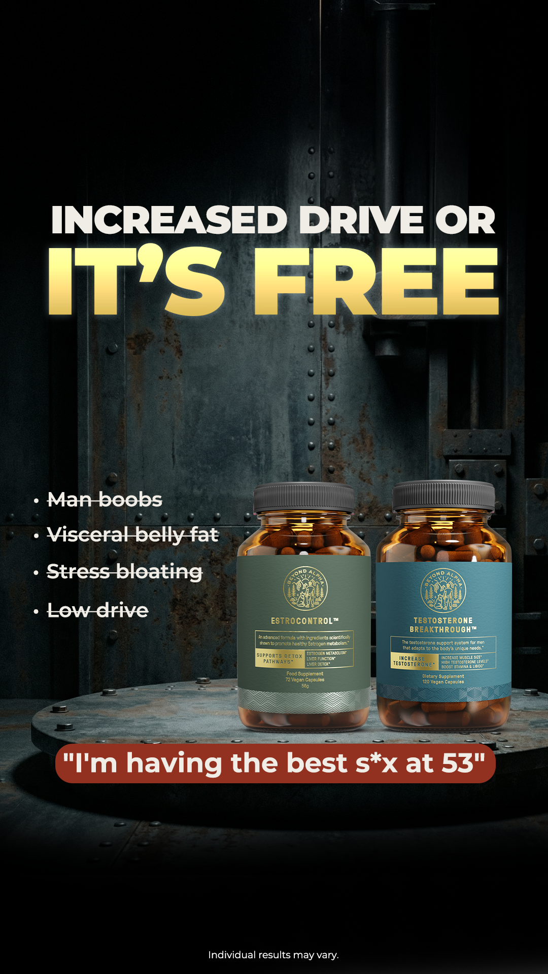 Beyond Alpha Facebook ad