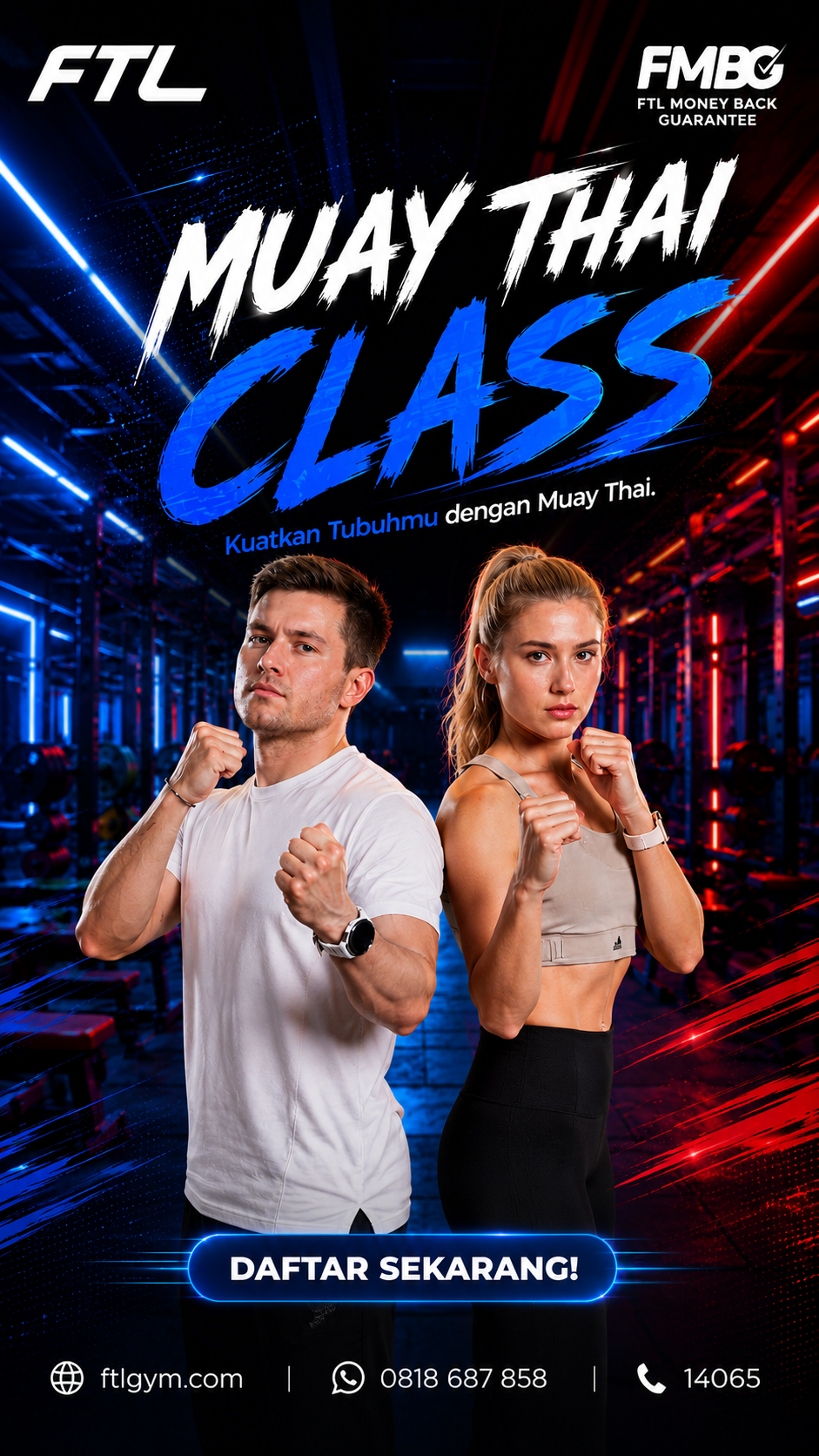 FTL Gym Bandung Facebook ad
