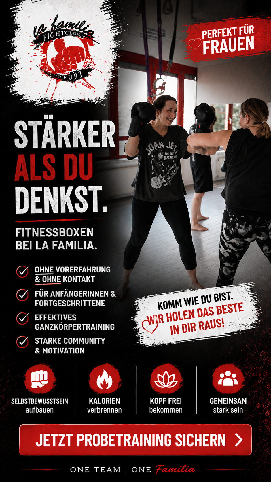 La familia Fightclub Erfurt Facebook ad