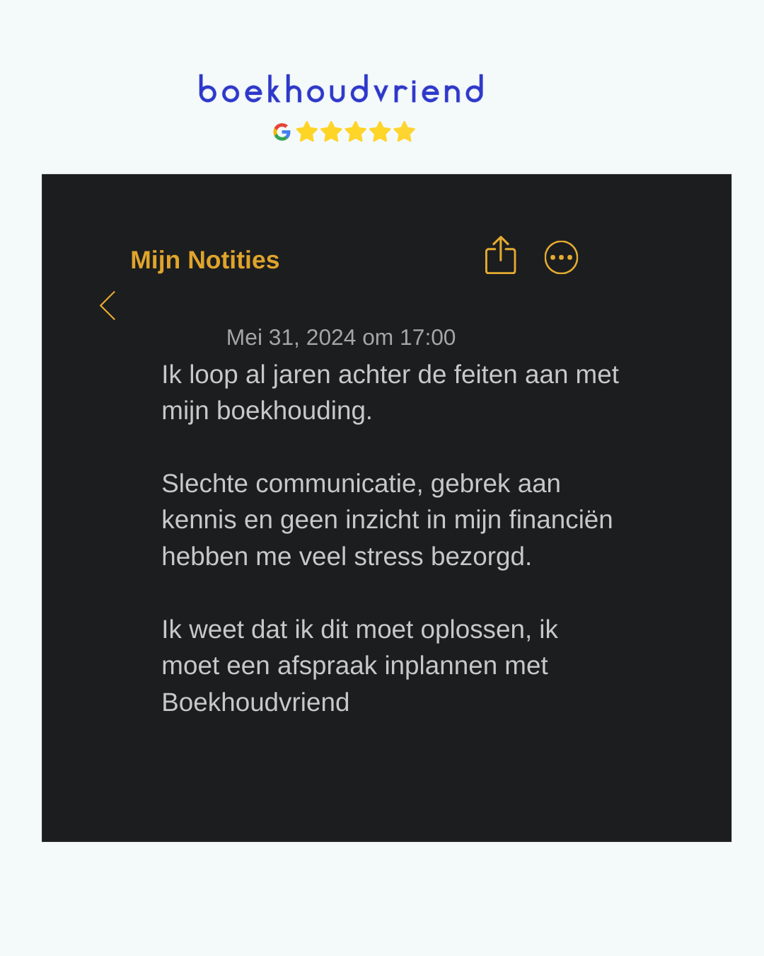 Boekhoudvriend Facebook ad