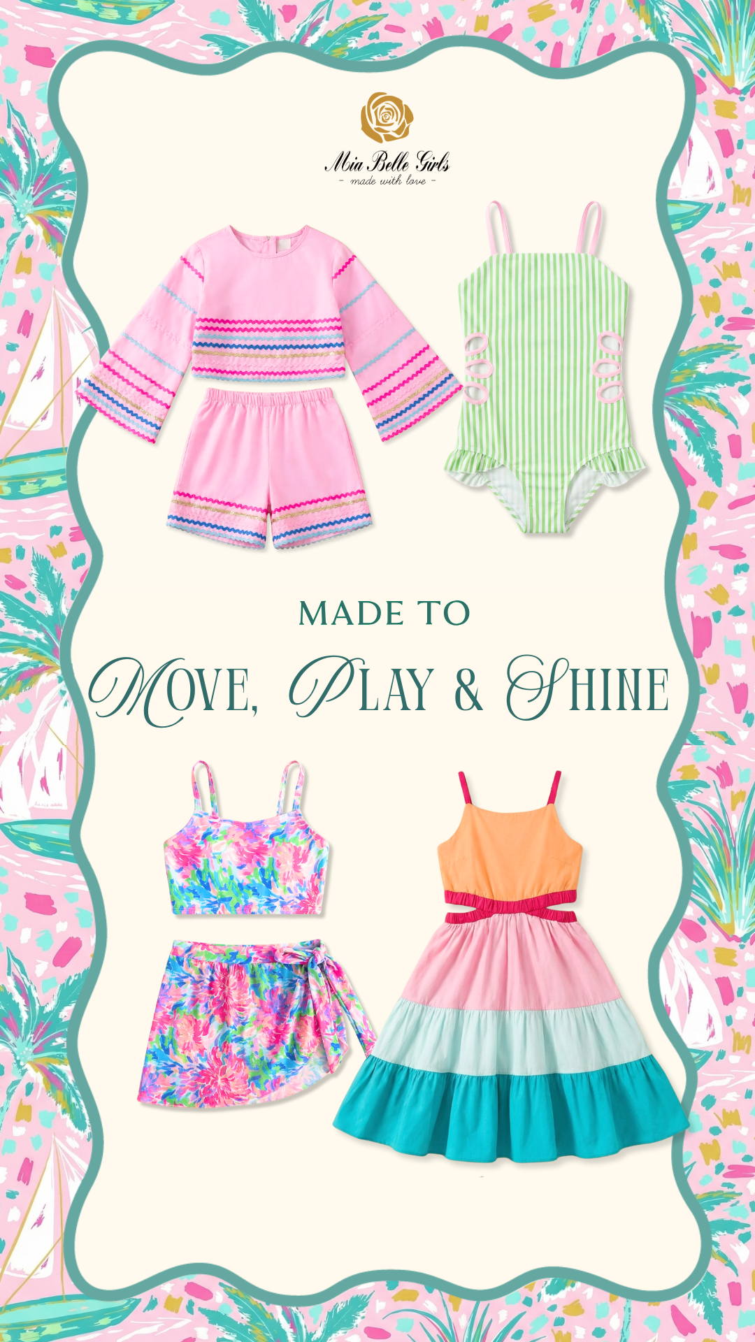 Mia Belle Girls Facebook ad