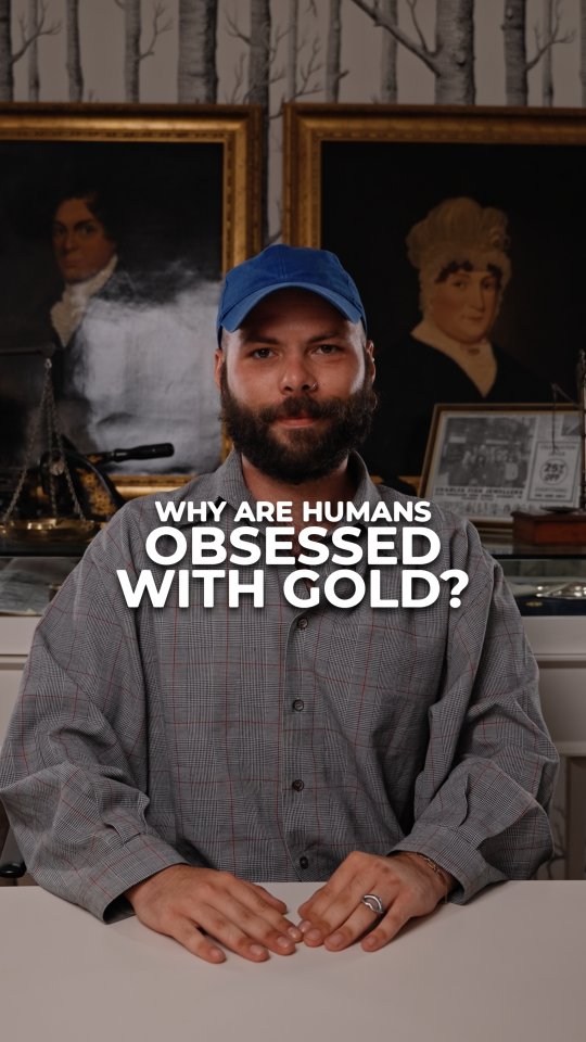 Charles Fish Facebook ad: Why have humans been obsessed with gold for…