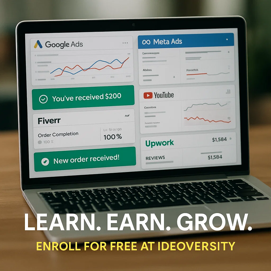 Ideoversity Facebook ad