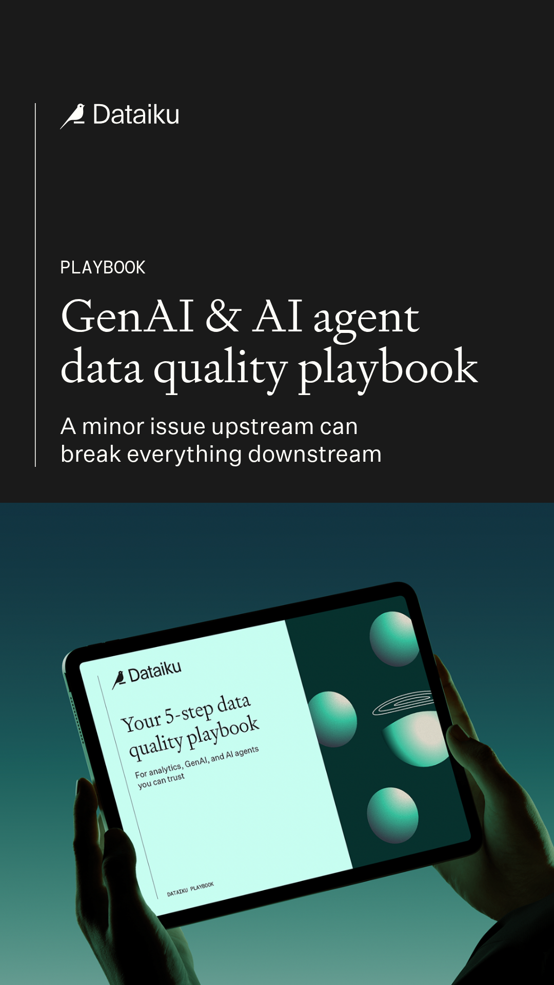 Dataiku Facebook ad