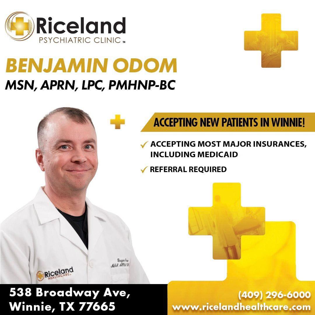 Riceland Healthcare Facebook ad: Many people know about our psychiatric clinic in…