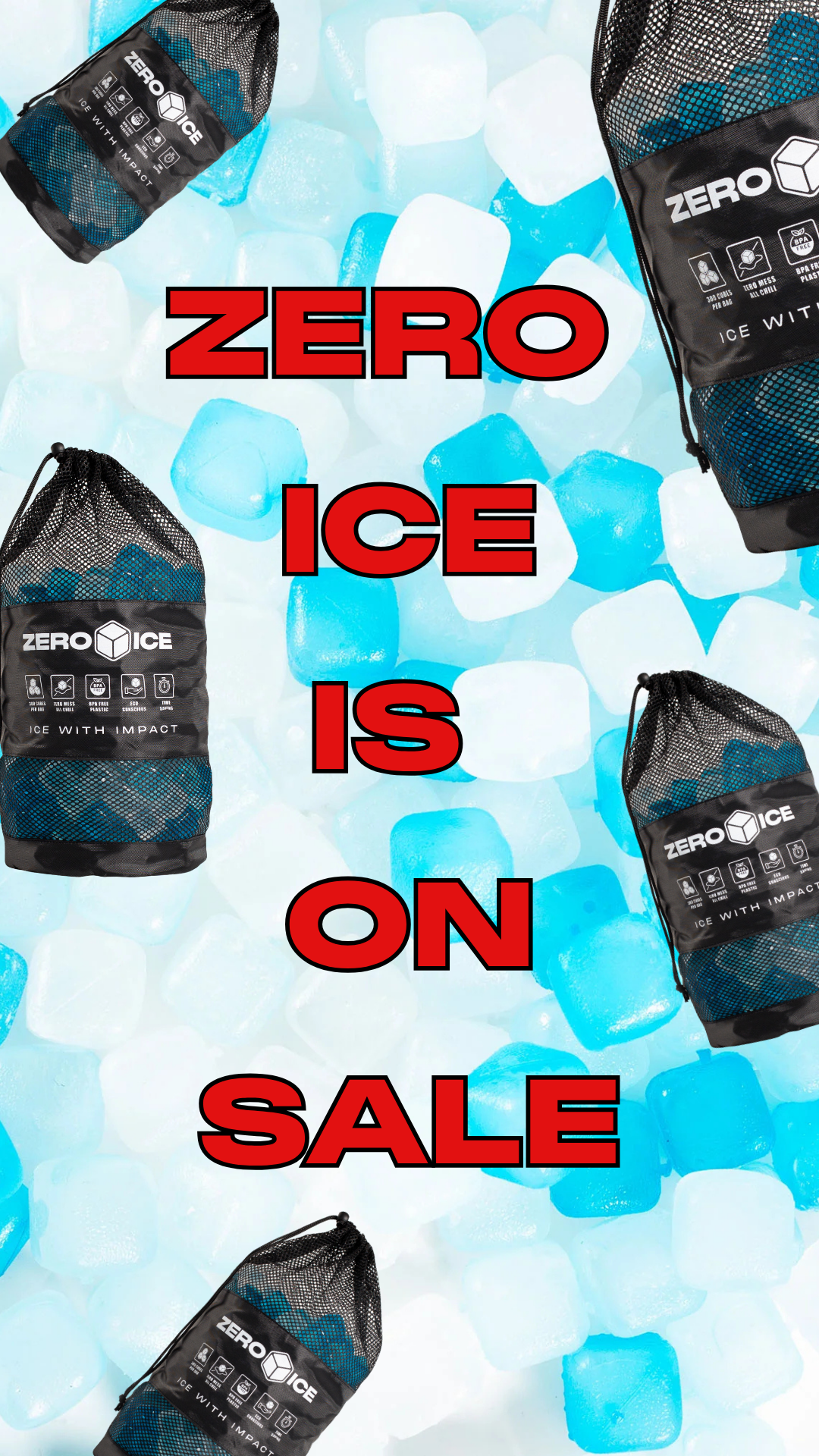 ZERO ICE Facebook ad